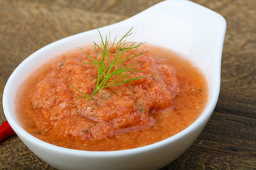 Gazpacho tomato soup