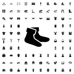 socks icon illustration