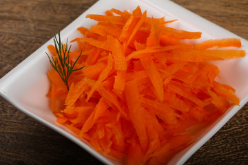 Shredded carrot