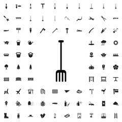 pitchfork icon illustration