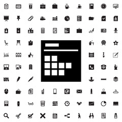 calendar icon illustration