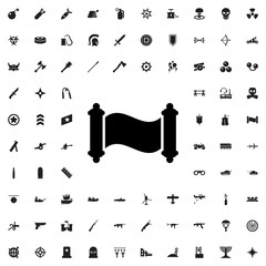 manuscript icon illustration