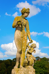 historic sculpture at Nordkirchen Castle, Germany
