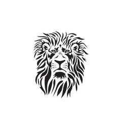 Fototapeta na wymiar Lion head vector logo