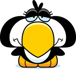 Cartoon Sad Penguin
