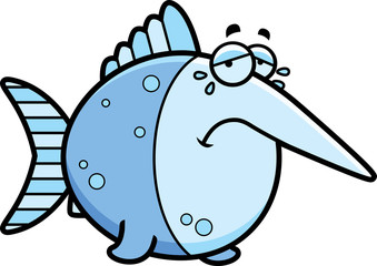 Crying Cartoon Swordfish