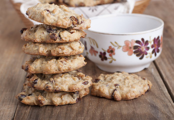 Oatmeal Cookies with dry barberry
