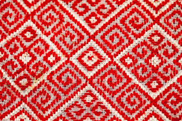 Romanian traditional blouse - textures and traditional motifs, vintage textures