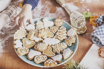homemade cakes for Christmas