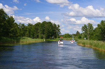 Kanał Węgorzewski/The Wegorzewski Canal, Masuria, Poland © Pictofotius