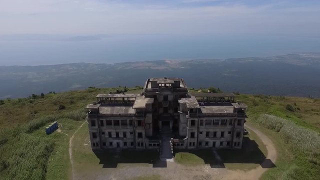 Bokor National Park Kampot Kep Cambodia Aerial Clip