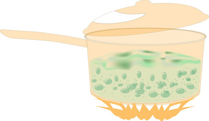 Pot of Boiling Water