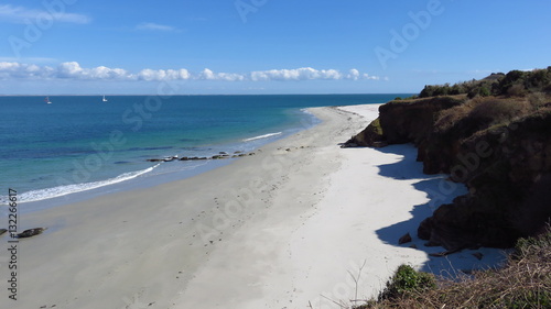 Plage Des Grands Sables île De Groix France Photo Libre