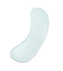 woman hygiene protection on white background