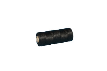 coil of strong black polypropylene threads with a diameter of 0.8 mm on a cardboard core is...