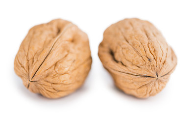 Whole Walnuts (isolated on white)