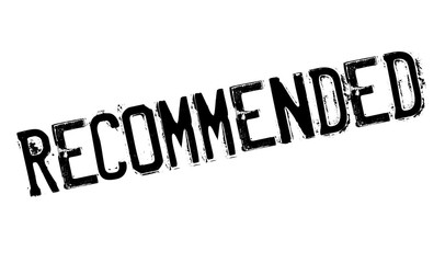 Recommended rubber stamp