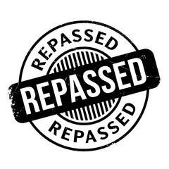 Repassed rubber stamp