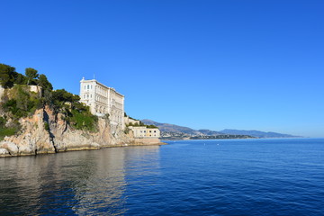 Naklejka premium Ozeanographisches Museum Monaco 