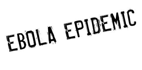 Ebola Epidemic rubber stamp. Grunge design with dust scratches. Effects can be easily removed for a clean, crisp look. Color is easily changed.