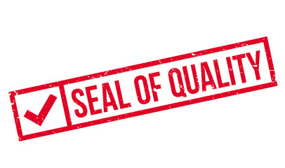 Seal Of Quality rubber stamp