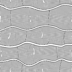 Abstract seamless background with doodle style, zen tangle for you design