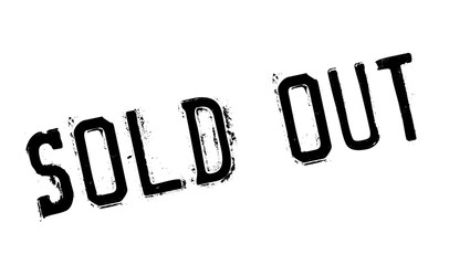Fototapeta premium Sold Out rubber stamp