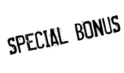 Special Bonus rubber stamp