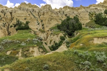 Badlands Ravine, South Dakota
