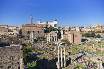 Obraz premium Roman Forum, Rome, Italy 