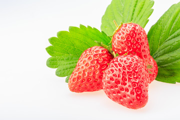 Ripe strawberry