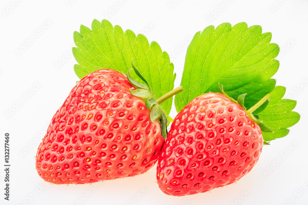 Wall mural Ripe strawberry