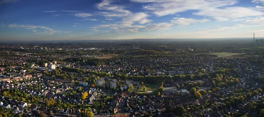 Türaufkleber Luftbild von Hamm (Westfalen) © TimXXII