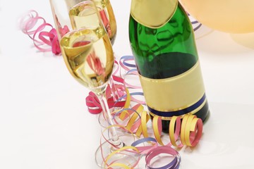 Feiern mit Sekt