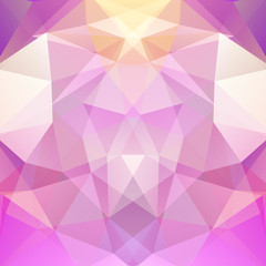 Abstract geometric style pink background. Vector illustration