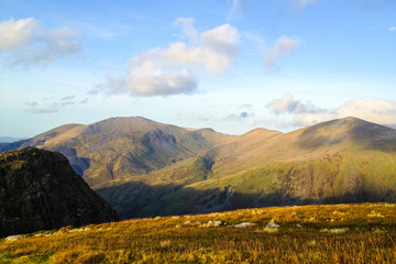 Beautiful landscape of Snowdonia National Park, Wales, United Kingdom
