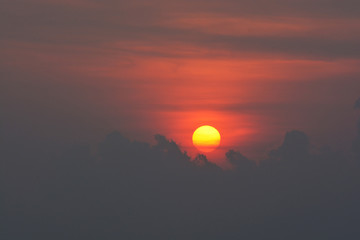 Egg Yolk Sunset
