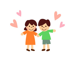 子供カップル
