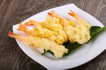 Prawn tempura