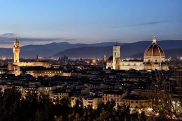 Fototapeta na wymiar Florence Landscapes / Florence My city My love