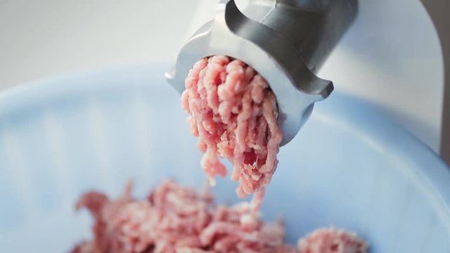 homemade meat grinder to cut the stuffing to do