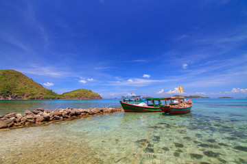 Obraz premium Beautiful view of Nam Du island in Vietnam