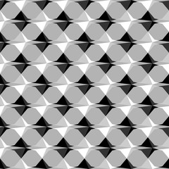Obraz premium Seamless vector background with abstract geometric pattern. Print. Repeating background. Cloth design, wallpaper. 