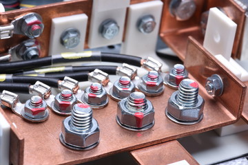 Bolts and screws connection electrical devices