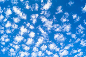 Blue sky with clouds
