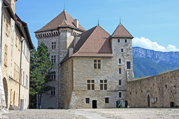 Fototapeta na wymiar Annecy Castle, France