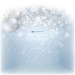 Fototapeta premium New year abstract background. Abstract Winter background.Christmas abstract bokeh. Vector