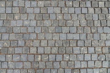Obraz premium Jld cobblestone pavement