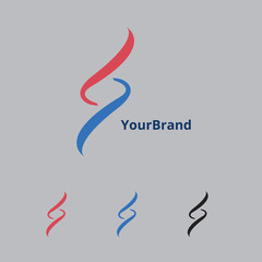 letter S logo for any business
