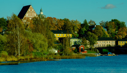 Obraz premium Church&Old town